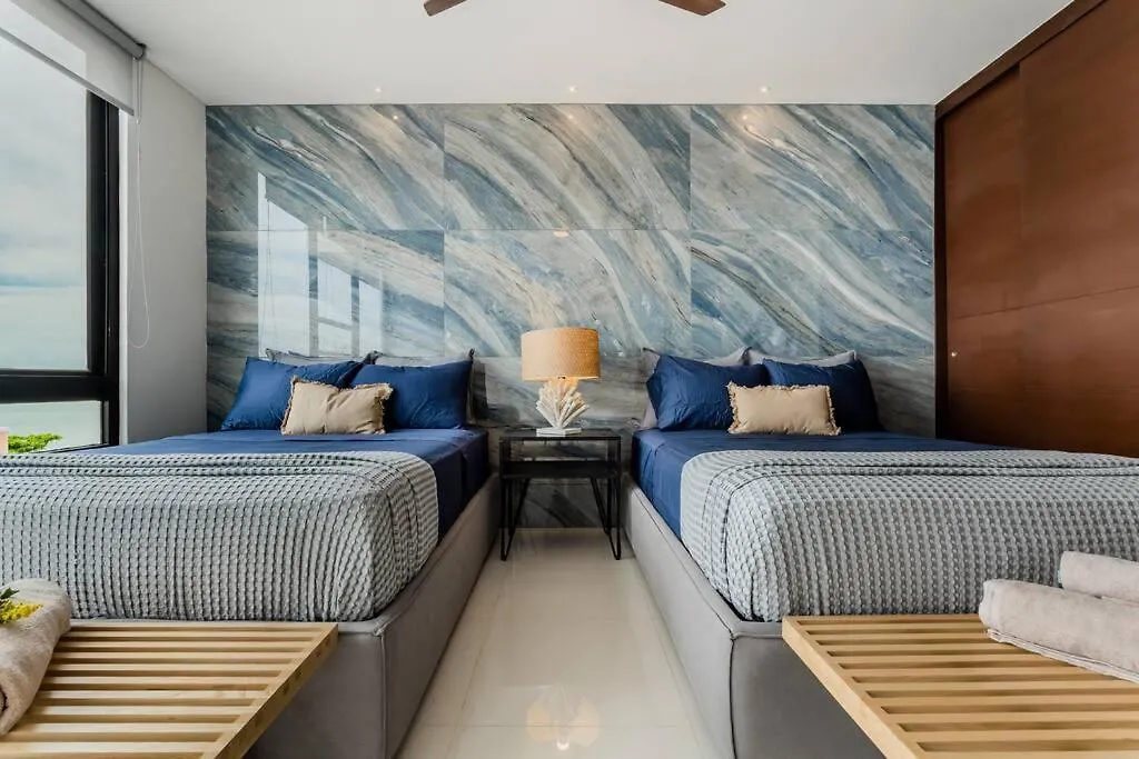 公寓 ☆Brand New 2Br Ph By Casa Paraiso☆ 坎昆 墨西哥
