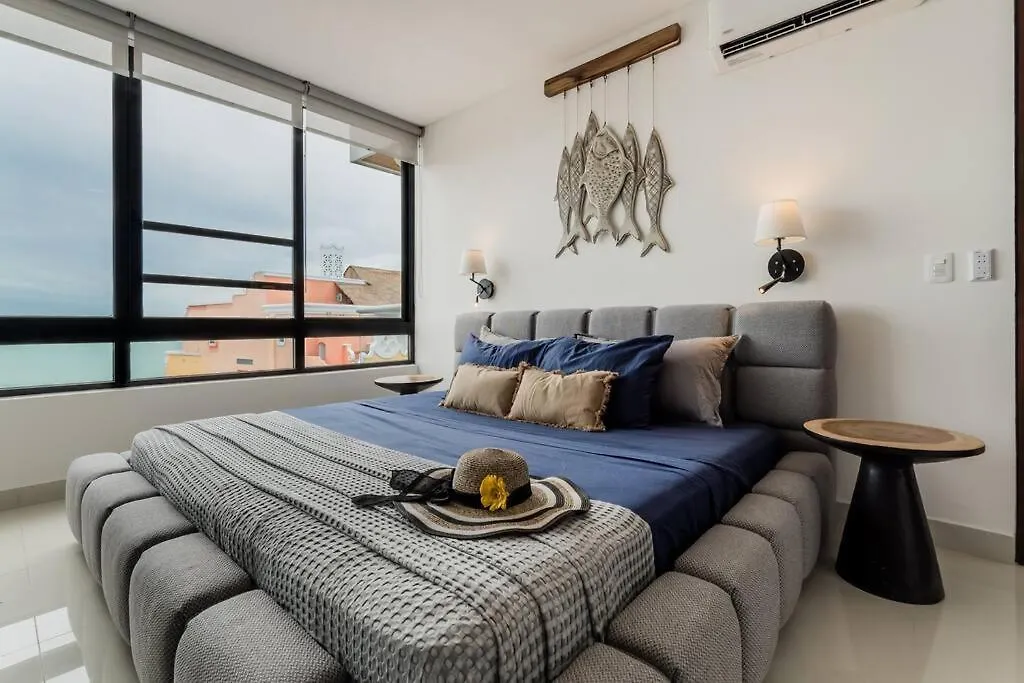 公寓 ☆Brand New 2Br Ph By Casa Paraiso☆ 坎昆 墨西哥