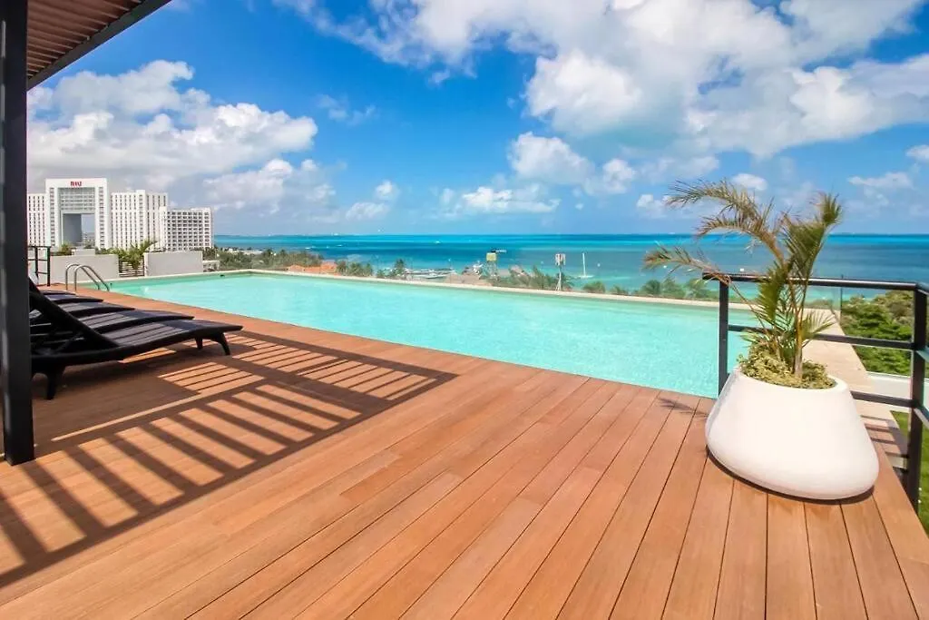 ☆Brand New 2Br Ph By Casa Paraiso☆ Cancun Meksika